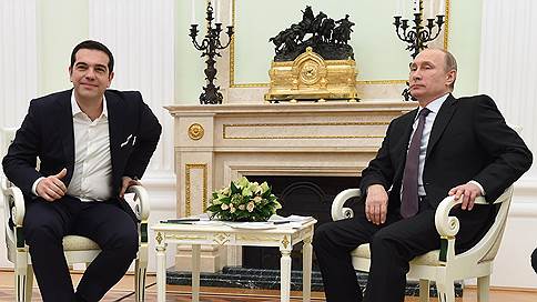 Владимир Путин и Алексис Ципрас обсудят подключение Греции к «Турецкому потоку»