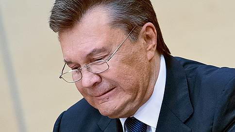 На Украине опубликован закон о лишении Виктора Януковича звания президента