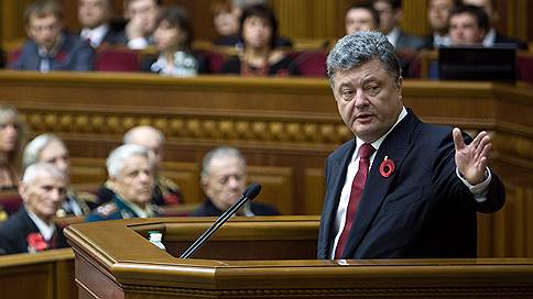 Петр Порошенко: изменения конституции не предполагают особого статуса для Донбасса