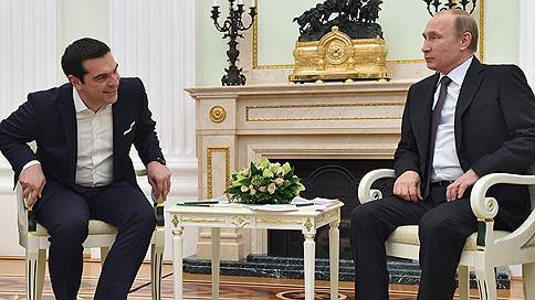 Премьер-министр Греции провел телефонный разговор с Владимиром Путиным