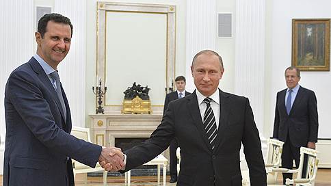 Владимир Путин 20 октября провел в Москве встречу с Башаром Асадом
