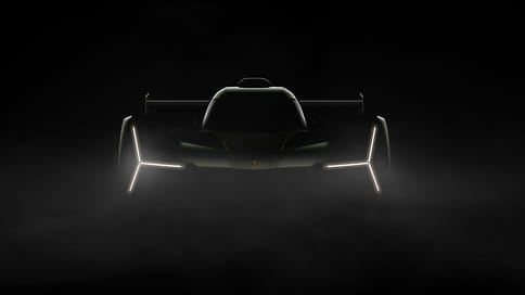 Lamborghini представила тизер гоночного прототипа