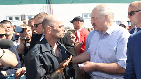 «Уходи!» // Как Александр Лукашенко общался с бастующими сотрудниками завода