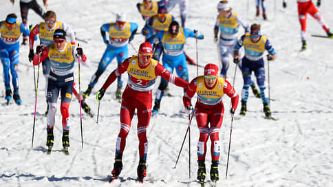 Александр Большунов быстр на подъем // После золота в скиатлоне он принес сборной России бронзу в командном спринте