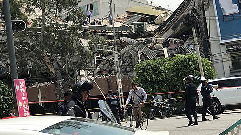 В Мексике в результате землетрясения погибли более 40 человек