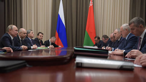 В Сочи прошла встреча Путина и Лукашенко