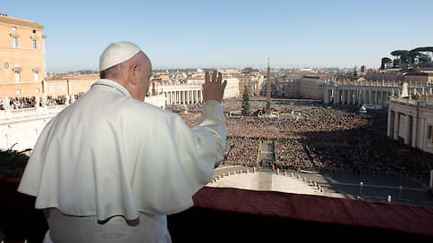 Папа римский в рождественском послании призвал урегулировать конфликт на Украине