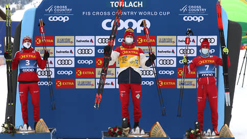 Россияне заняли первые пять мест в гонке преследования на «Тур де Ски»