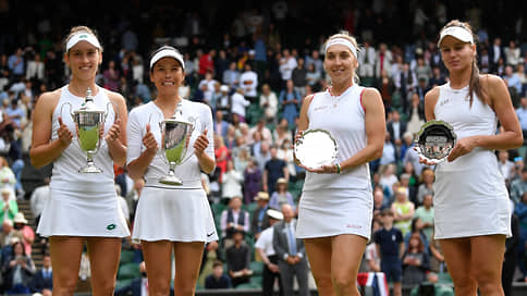 Веснина и Кудерметова проиграли в финале Wimbledon в парном разряде