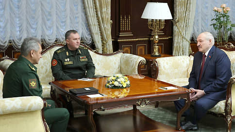 Шойгу встретился с Лукашенко в Минске