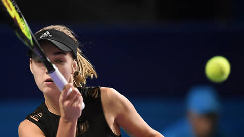 Калинская не смогла выйти в четвертый круг турнира WTA в Индиан-Уэллсе