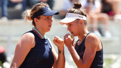 Кудерметова и Павлюченкова вышли в финал турнира WTA в Риме в парном разряде