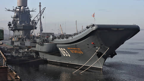 Единственный российский авианосец «Адмирал Кузнецов» встал в док