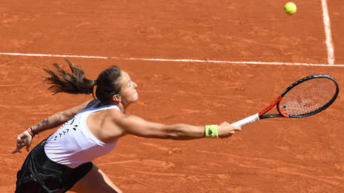Теннисистка Дарья Касаткина вышла в четвертьфинал Открытого чемпионата Франции