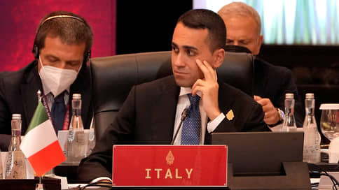 Глава МИД Италии допустил разрыв в поставках вооружения Украине из-за политического кризиса